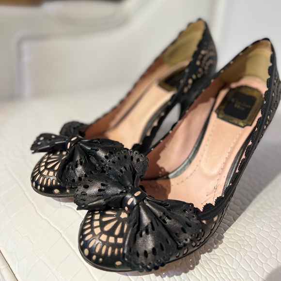 Dior Shoes Christian Dior Bowtie Heels Poshmark